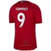 Maglia ufficiale Liverpool Firmino 9 Casa 2022-23 per Uomo